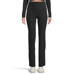 Beyond Yoga Pantalón de talle alto para mujer Spacedye Practice, Darkest Night,