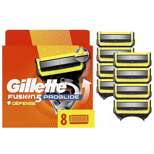 Gillette Fusion5 ProShield Cuchillas de afeitar para hombre, 8 recambios