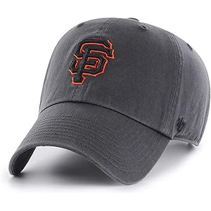 '47 Gorra ajustable New York Yankees Clean Up MLB, gris oscuro, negro, talla única
