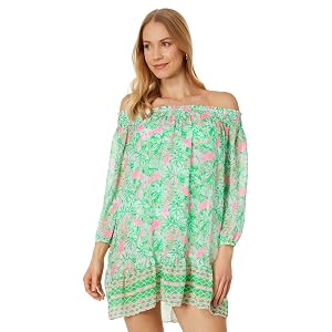 Lilly Pulitzer Maribeth Encubrimiento Verde Botánico Encubrimiento diseñado por Just Wing It
