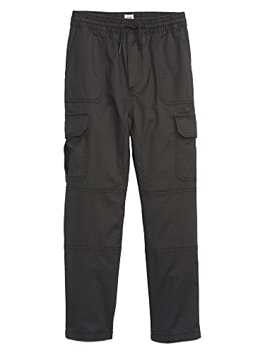 GAP Utility Jogger para niño, Negro Suave, L