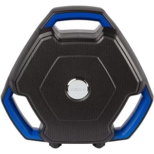 ION Audio iSP106BL Wave Rider Altavoz Bluetooth resistente al agua, azul, 26 W de dinámica