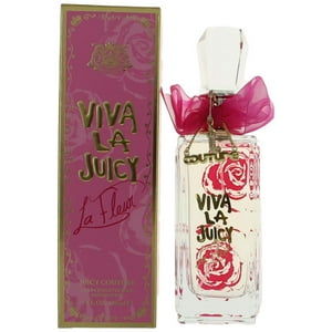 Juicy Couture Viva La Juicy La Fleur Eau de Toilette Spray para mujer, 5 oz