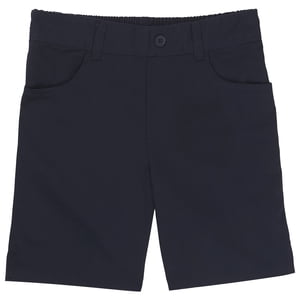 French Toast Pantalón corto sin cordones para niña (talla 4-6X) Azul marino 7