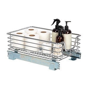 Organizador extraíble debajo del gabinete de acero cromado Household Essentials