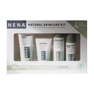 NENA GLACIAL SKINCARE Kit de cuidado de la piel natural, 1 EA