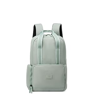 Florence by mills Carefree Carry Mochila de viaje para ordenador portátil, color verde salvia