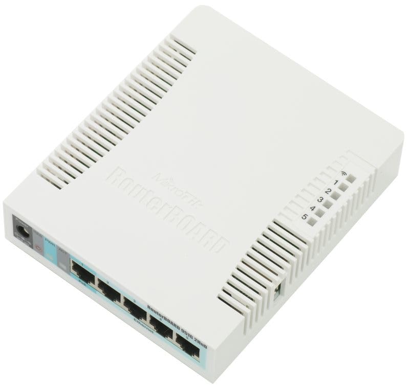 Mikrotik RB951G-2HnD RouterBOARD 2.4Ghz Punto de Acceso SOHO 5X Puerto gigabit 1xUSB