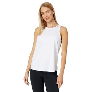 Lilly Pulitzer Westley Tank UPF 50+ - Camiseta sin mangas para Mujer - Estilo espalda cruzada - Sle