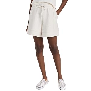 Varley Alder Shorts para Mujer, Marfil Marga, L