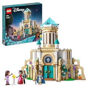 LEGO 43224 Disney Princess K'onig Magnificos Schloss, 4 etapas, 4 personajes,