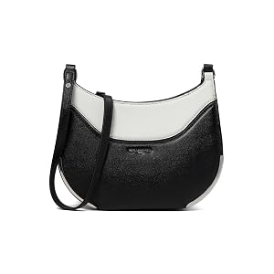 KARL LAGERFELD Paris Milou Bandolera Blanco/Negro/Blanco Talla única