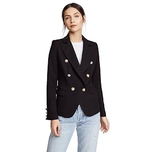 Lioness Palermo Blazer Mujer, Negro, XXXL