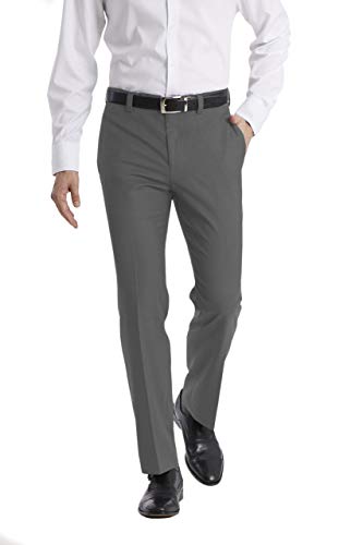 Pantalones de vestir de corte moderno para hombre Calvin Klein | Pantalones de traje para hombre | Fuerza de rendimiento