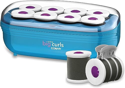 Los rodillos calientes de cerámica de 2 pulgadas de Conair, clips de dos puntas incluidos, crean un gran volumen