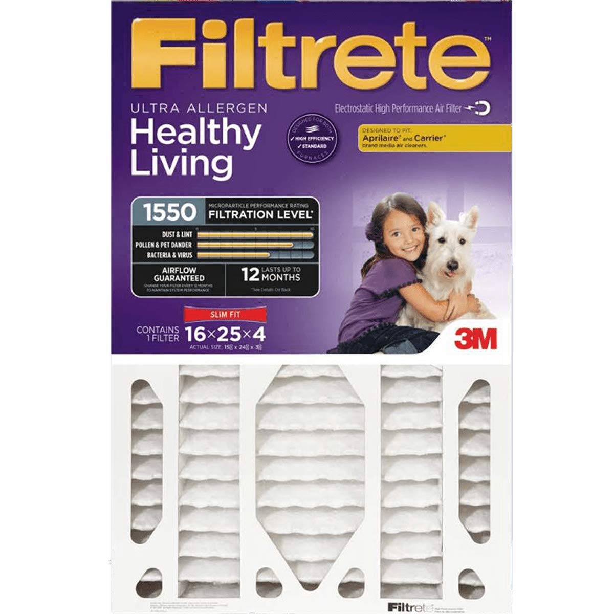 Filtro ultra alérgeno
