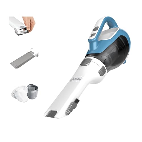 Black+Decker, Dustbuster AdvancedClean Aspiradora de mano inalámbrica, compacta para el hogar y
