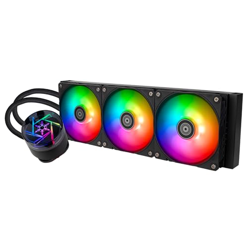 SilverStone Technology NovaPeak 360 ARGB Enfriador líquido todo en uno con luz ARGB