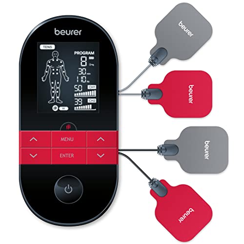 Nuevo dispositivo Beurer EM59 TENS/EMS con calor; Unidad TENS 4 en 1;