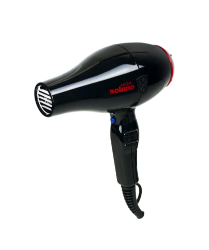 Solano Moda Fast Drying 2-Speed Ionic Hair Dryer -1750 Watt + Internal