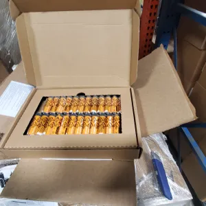 Amazon Basics Paquete de 48 pilas alcalinas AA de alto rendimiento, 1,5 voltios, 10 años