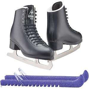 Jackson Ultima Patines de hielo negros para hombre/tamaño: adulto 9 paquete con patín G