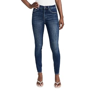 PISTOLA Denim - Vaqueros pitillo de talle alto Aline - Ajuste súper elástico - Rosslyn, 27