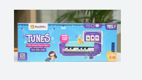 Plugo Tunes de PlayShifu (Kit+Aplicación): Kit de inicio de piano interactivo para edades de 4 a 10 años
