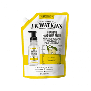 J.R. Watkins Liquid Foaming Hand Soap Lemon Refill, Pack of 1