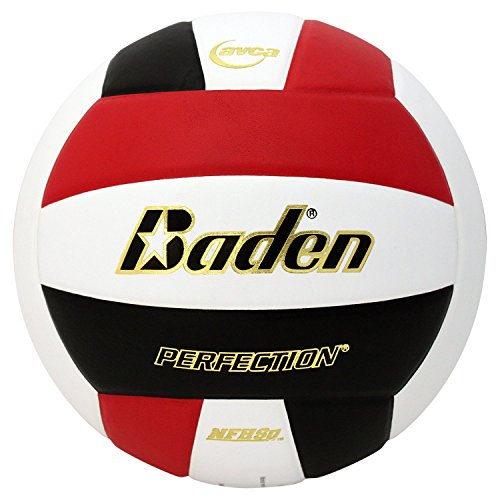 Baden | Perfección | Cuero de primera calidad | Juego Oficial de Voleibol Indoor | 13U a