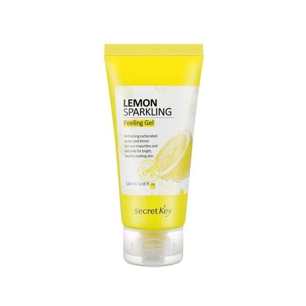 SECRET KEY Gel exfoliante espumoso de limón 4.05 fl.0z.(120ml) 2p
