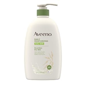Aveeno Jabón Corporal Hidratante Diario con Avena Calmante, Crema