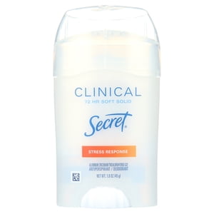 Desodorante y antitranspirante Secret Clinical Strength Stress Response, Serene Citr