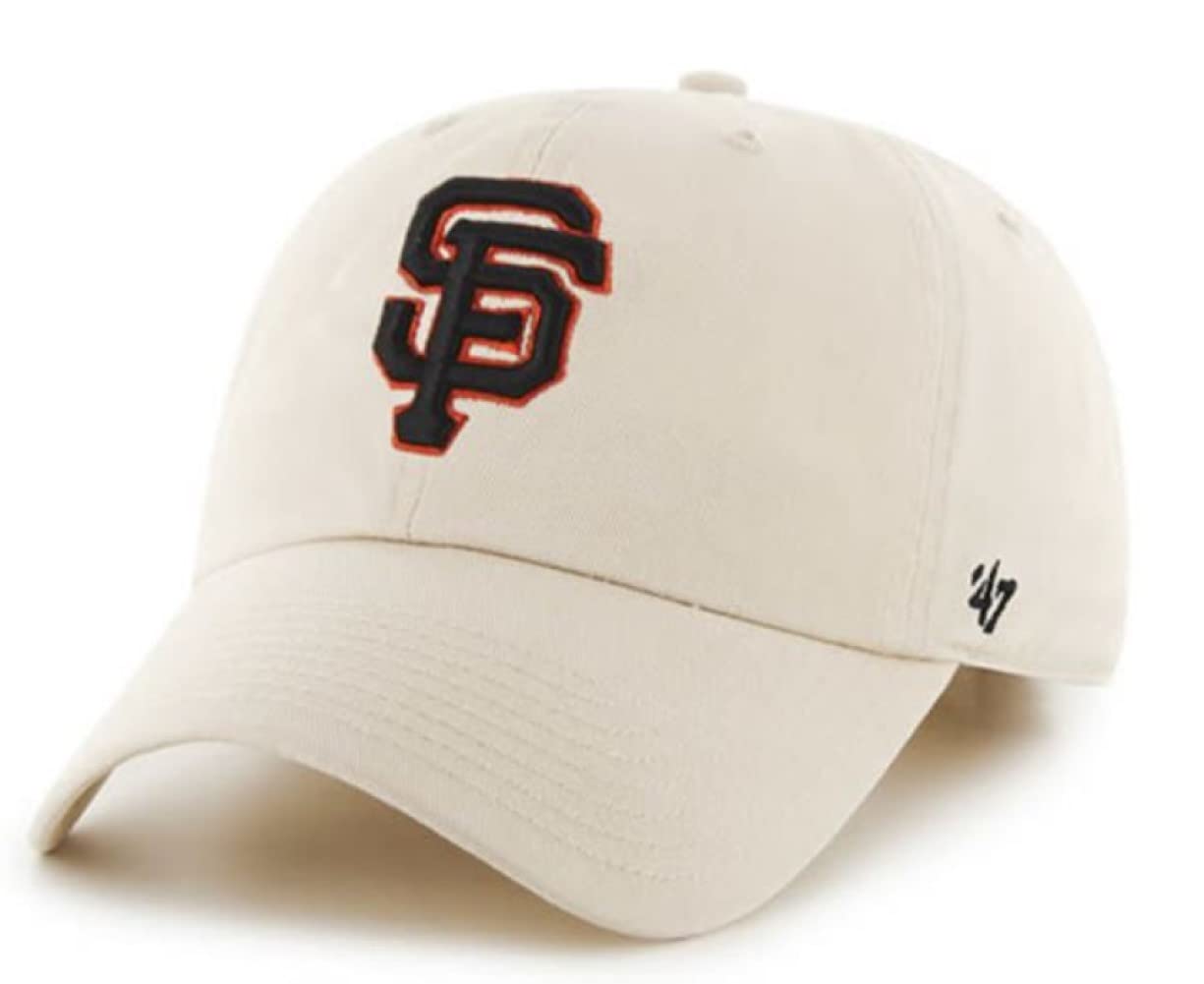 Gorro ajustable de limpieza natural de los Gigantes de San Francisco, talla única para adultos