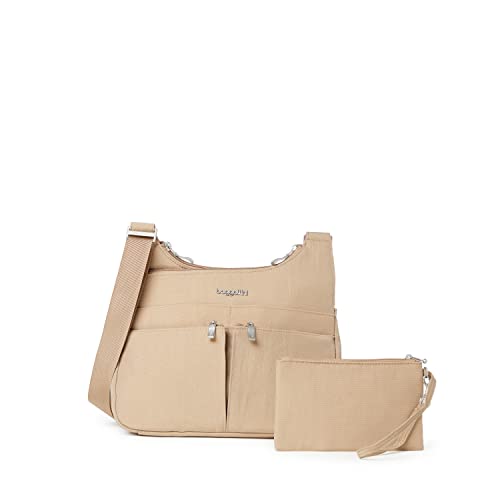 Cross Over Crossbody - 11x8.5 Travel Bag, Lightweight Water-Resistant Nylon Hand
