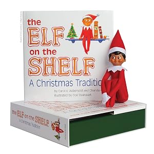 The Elf on the Shelf Box Set Boy Scout Elf with Brown Eyes
