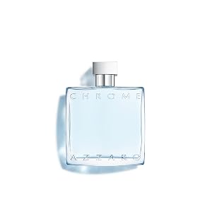 Azzaro Chrome Eau de Toilette - Fresh Aquatic Mens Cologne - Citrus, Woody, Musk