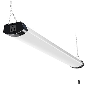 Hykolity Luz LED para tienda de 4 pies, 120 W, conectable, 13000 lm (equivalente a 400 W)