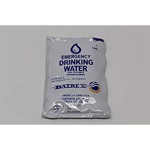 DATREX Agua de supervivencia de emergencia 4.227 fl oz.