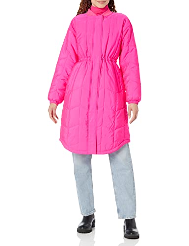 Amazon Essentials Abrigo acolchado extragrande para mujer (disponible en tallas grandes), neón