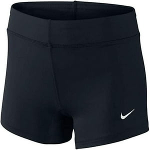 Nike - Pantalones cortos para niñas Performance Game (mediano, negro)