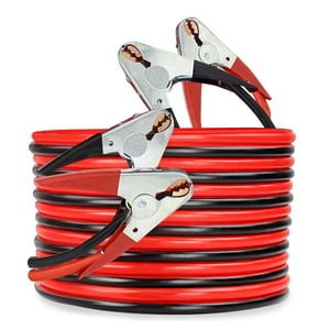 Cables de puente ABN, 25 pies de largo, calibre 2, 600 amperios - Vehículo automotriz comercial B