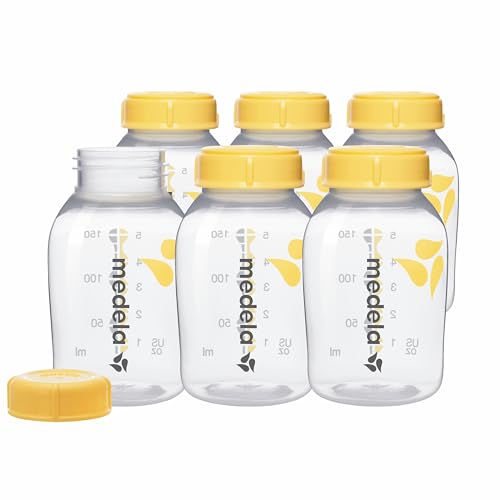Botellas de recolección y almacenamiento de leche materna Medela de 5 oz | 6 quilates