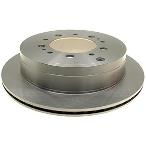 ACDelco Rotor de freno trasero plateado 18A2572A | GM 19295243 Rotores de freno para Select L
