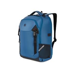 Mochila para portátil SwissGear Civic Pro, azul marino, 18 x 13,25 x 7 pulgadas