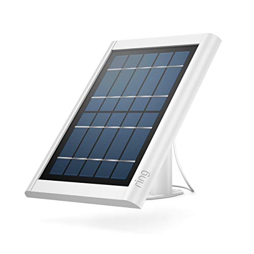 Panel solar Ring Super, 5 W, conector de clavija cilíndrica, para batería de cámara Spotlight y