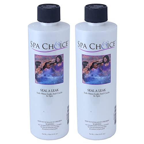 SpaChoice Sellador premium para fugas de 1 pinta, paquete de 2 unidades
