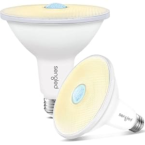 Sengled Luz del sensor de movimiento al aire libre, iluminación al aire libre LED del anochecer al amanecer, segundo del hogar