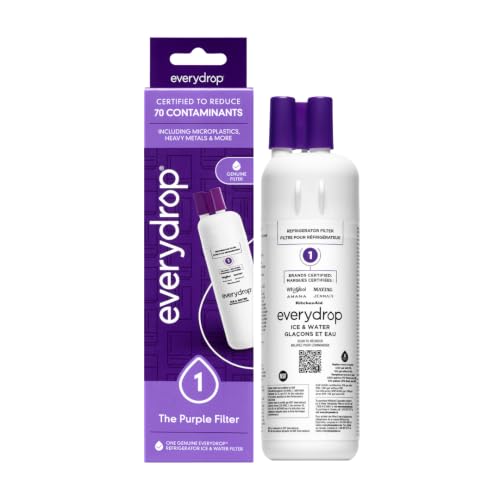 Everydrop by Whirlpool Filtro de refrigerador de agua y hielo 1, EDR1RXD1, paquete único