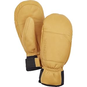 Manopla de cuero Hestra Omni - Bronceado - 9